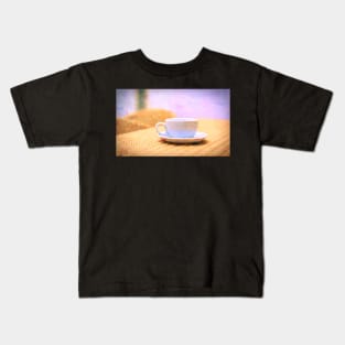 White Cup#4 Kids T-Shirt